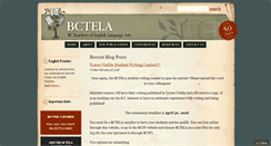 Desktop Screenshot of bctela.ca
